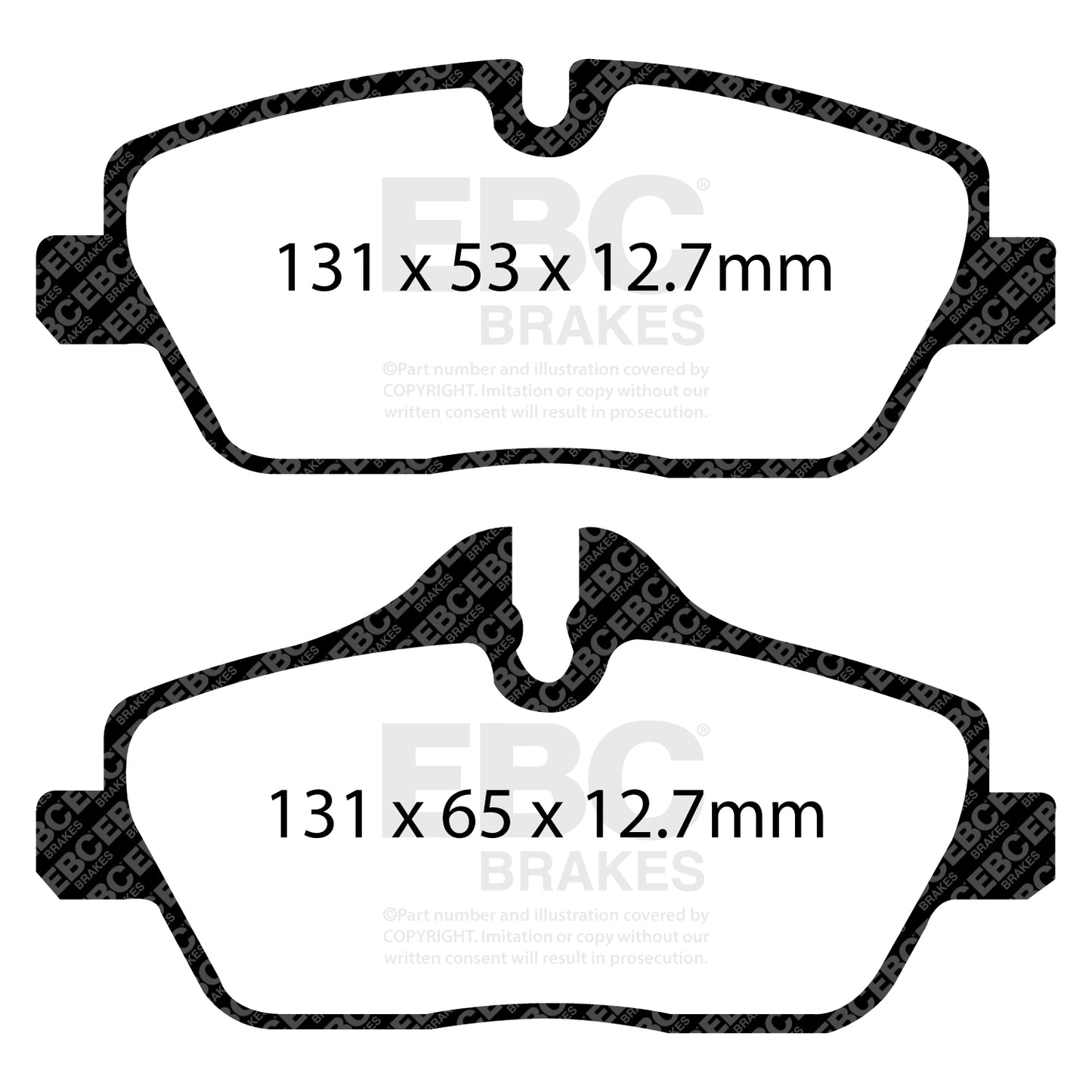 EBC Brakes Pad and Disc Kit (PDKF2420)