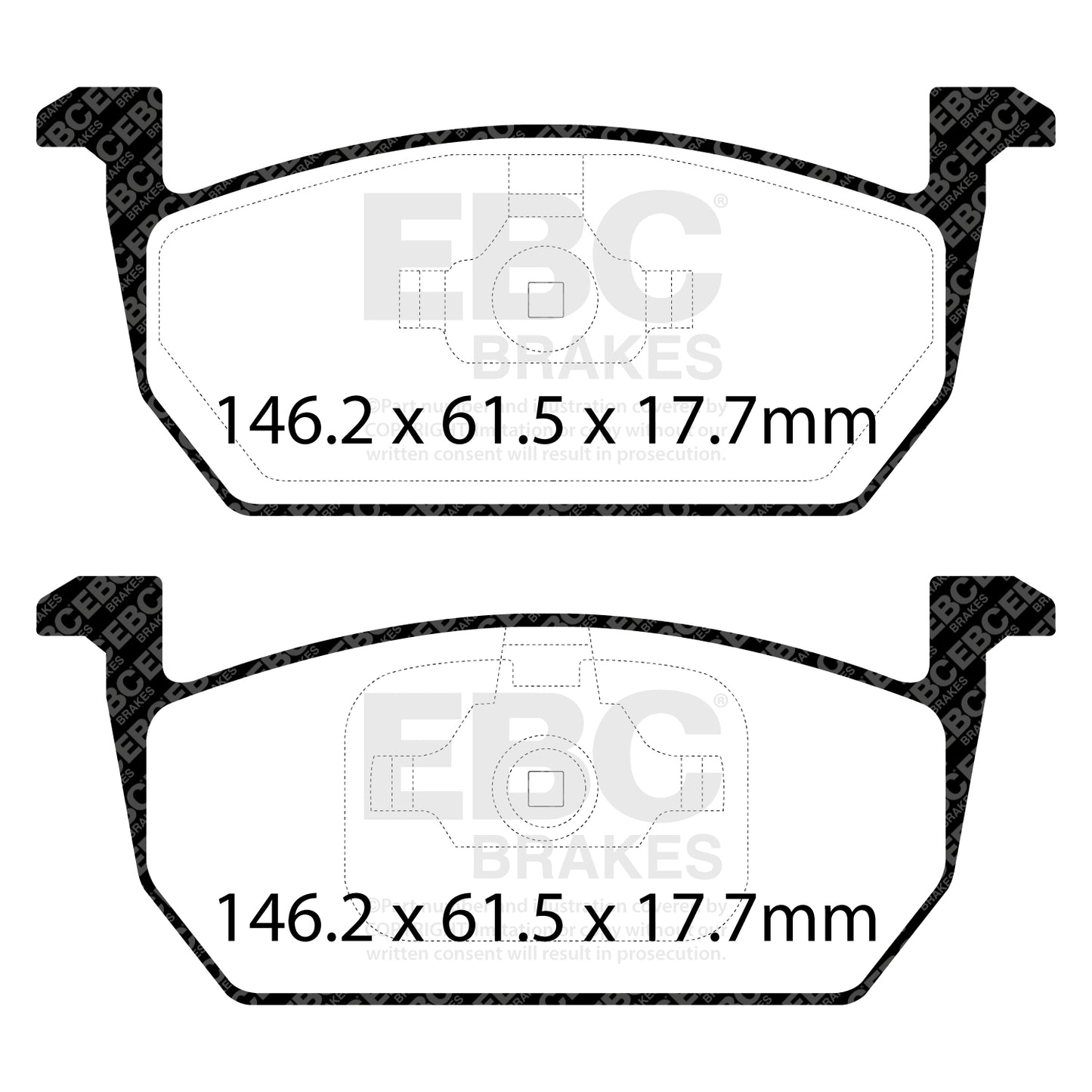 EBC Brakes Pad and Disc Kit (PDKF2437)