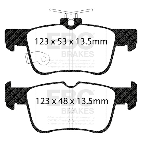 EBC Brakes Pad and Disc Full vehicle Kit (PD40K2633)