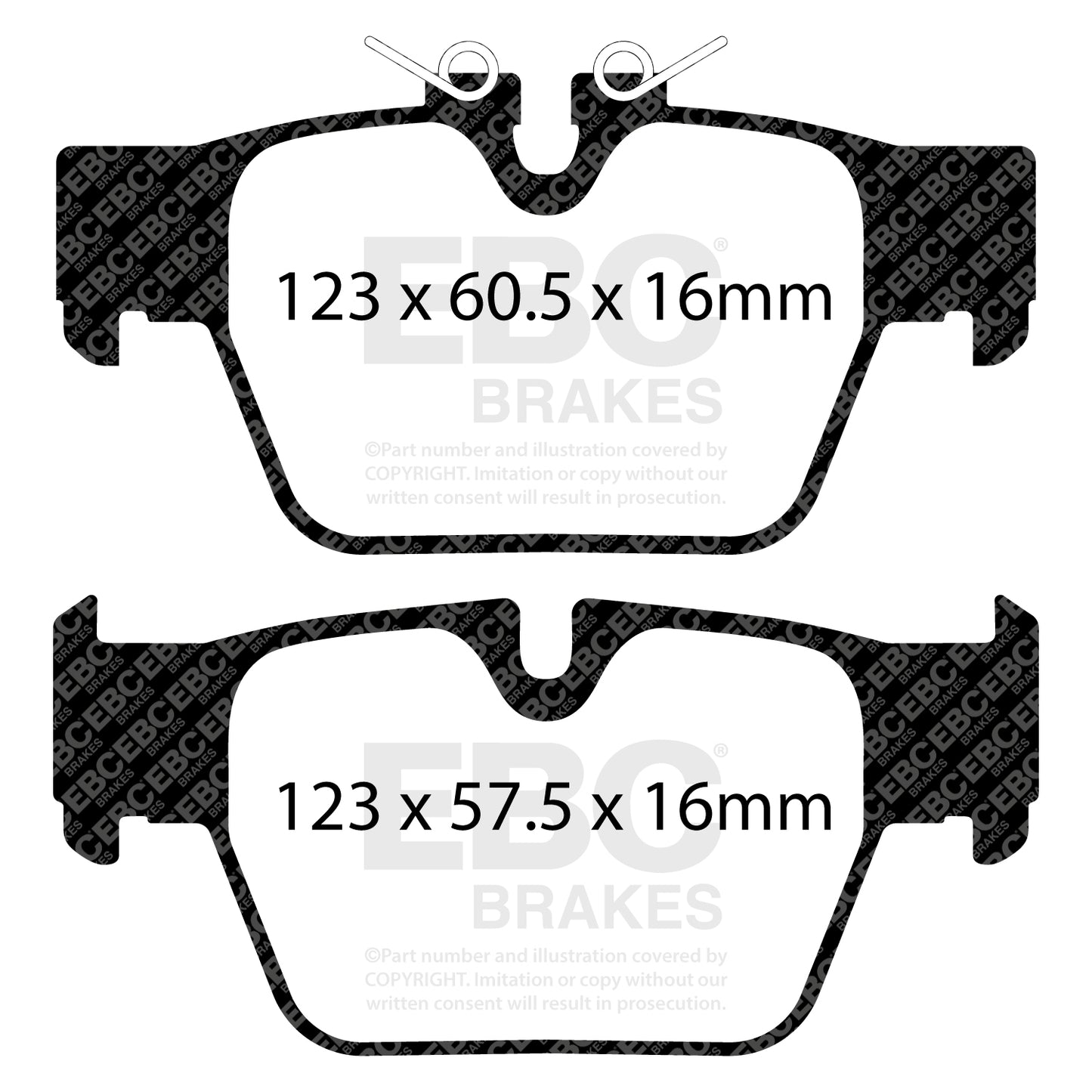 EBC Ultimax OE Replacement Brake Pad Set (DPX2394)