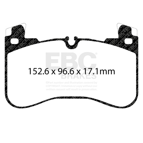 EBC Ultimax OE Replacement Brake Pad Set (DPX2401)