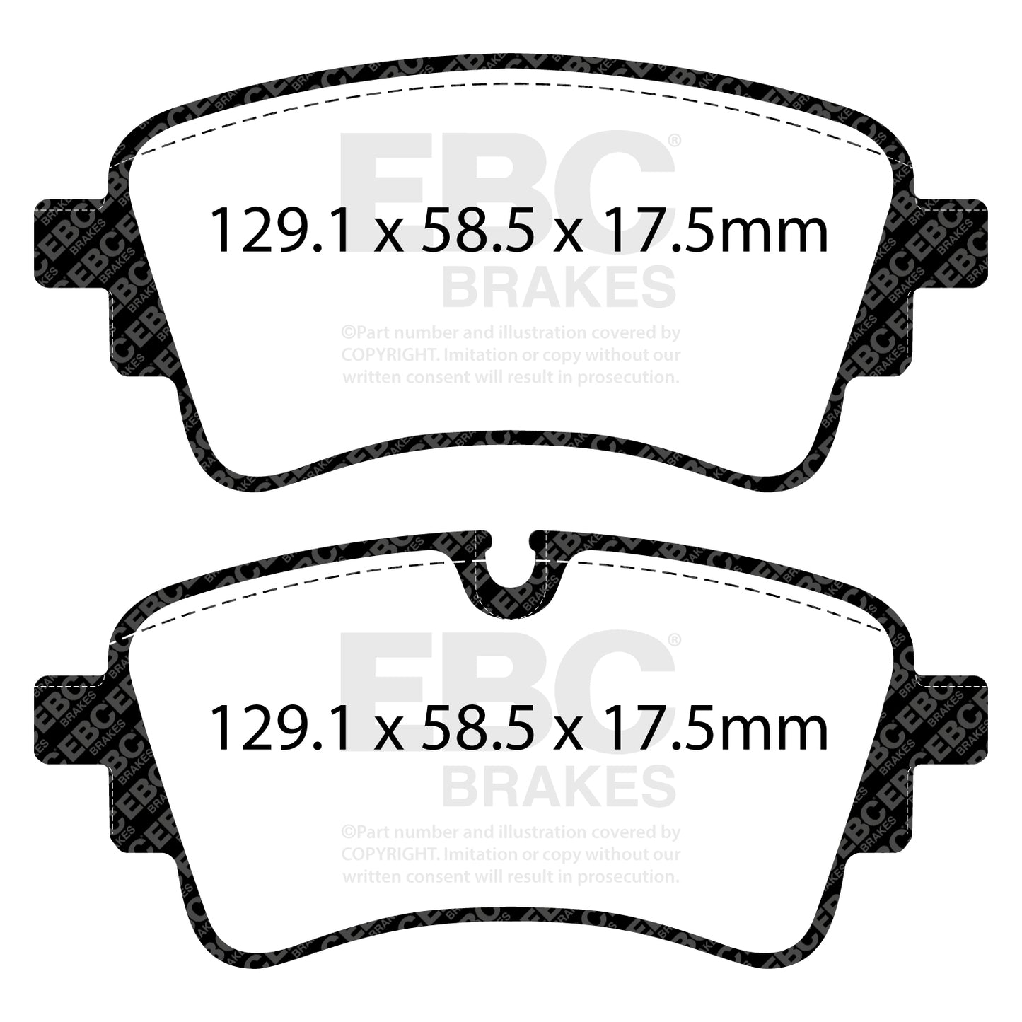 EBC Greenstuff 2000 Series Sport Brake Pad Set (DP22435)