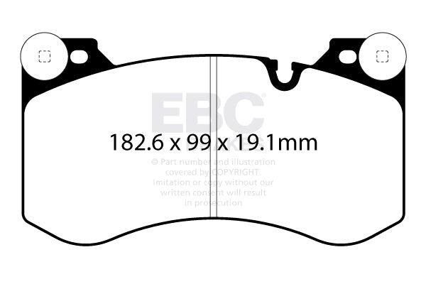 EBC RPX Brake Pads DP82454RPX Front