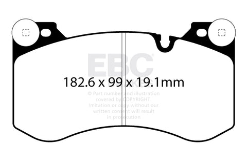EBC Racing Brake Pads - (DP82454RPX) Front
