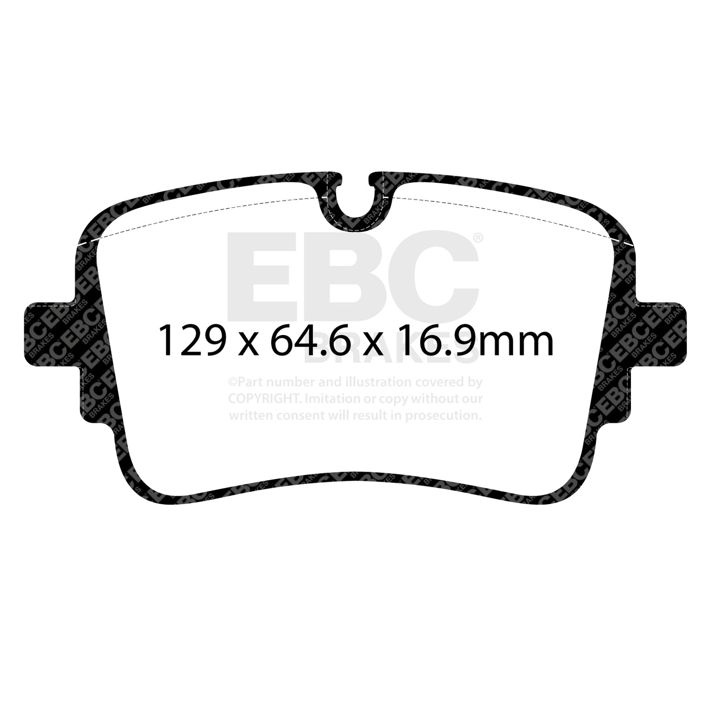 EBC Redstuff Brake Pad 3000 Series Sport Set (DP32456C)