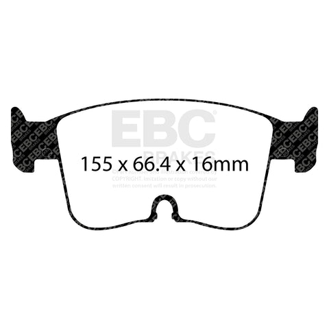 EBC Ultimax Brake Pad OE Replacement Set (DPX2479)