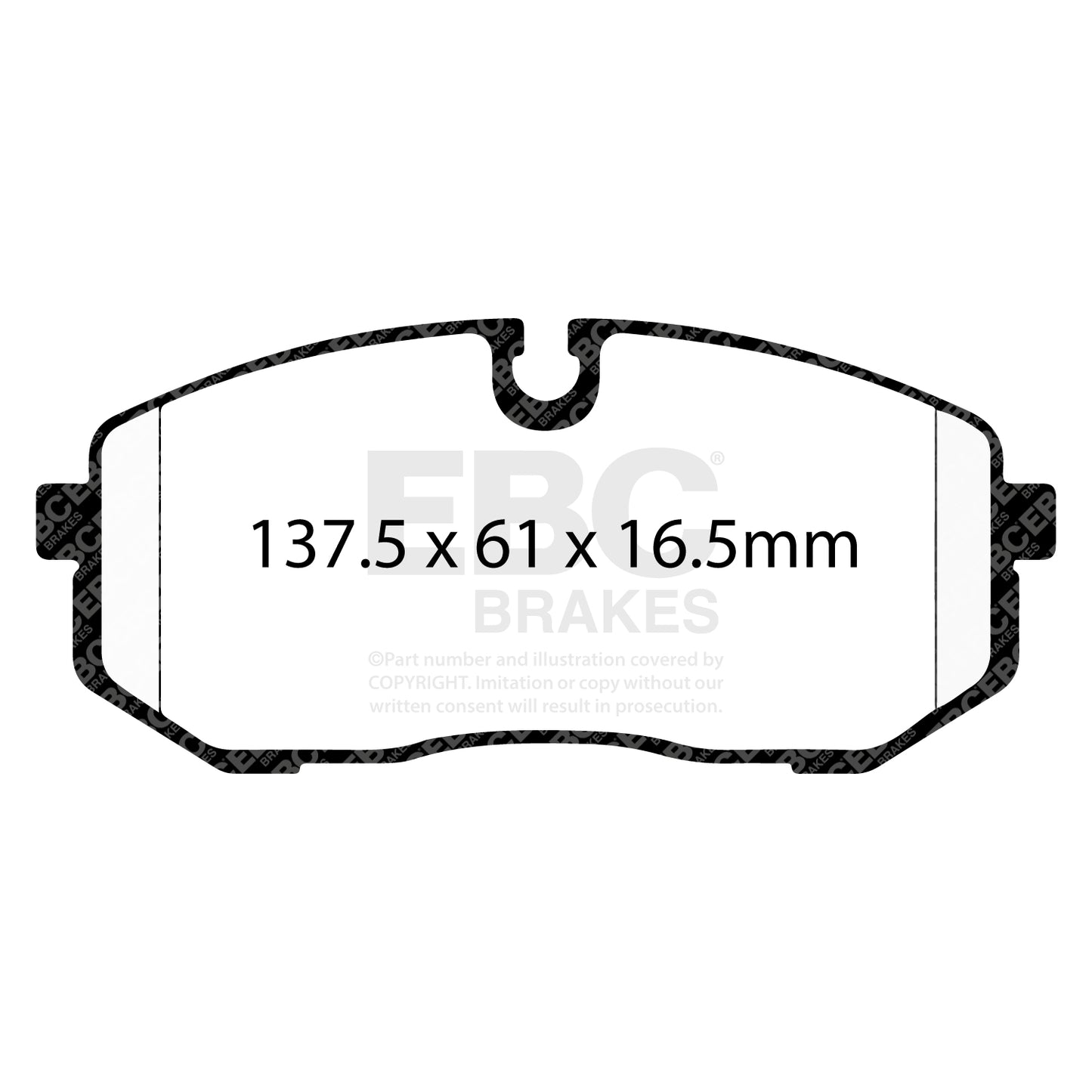 EBC Bluestuff Brake Pad 5000 Series TrackDay Set (DP52500NDX)