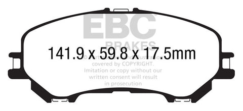EBC Brakes Pad and Disc Kit (PDKF2442)