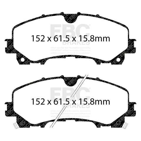 EBC Brakes Pad and Disc Kit (PDKF2447)