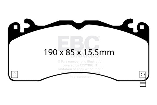 EBC Redstuff 3000 Series Sport Brake Pad Set (DP33040C)