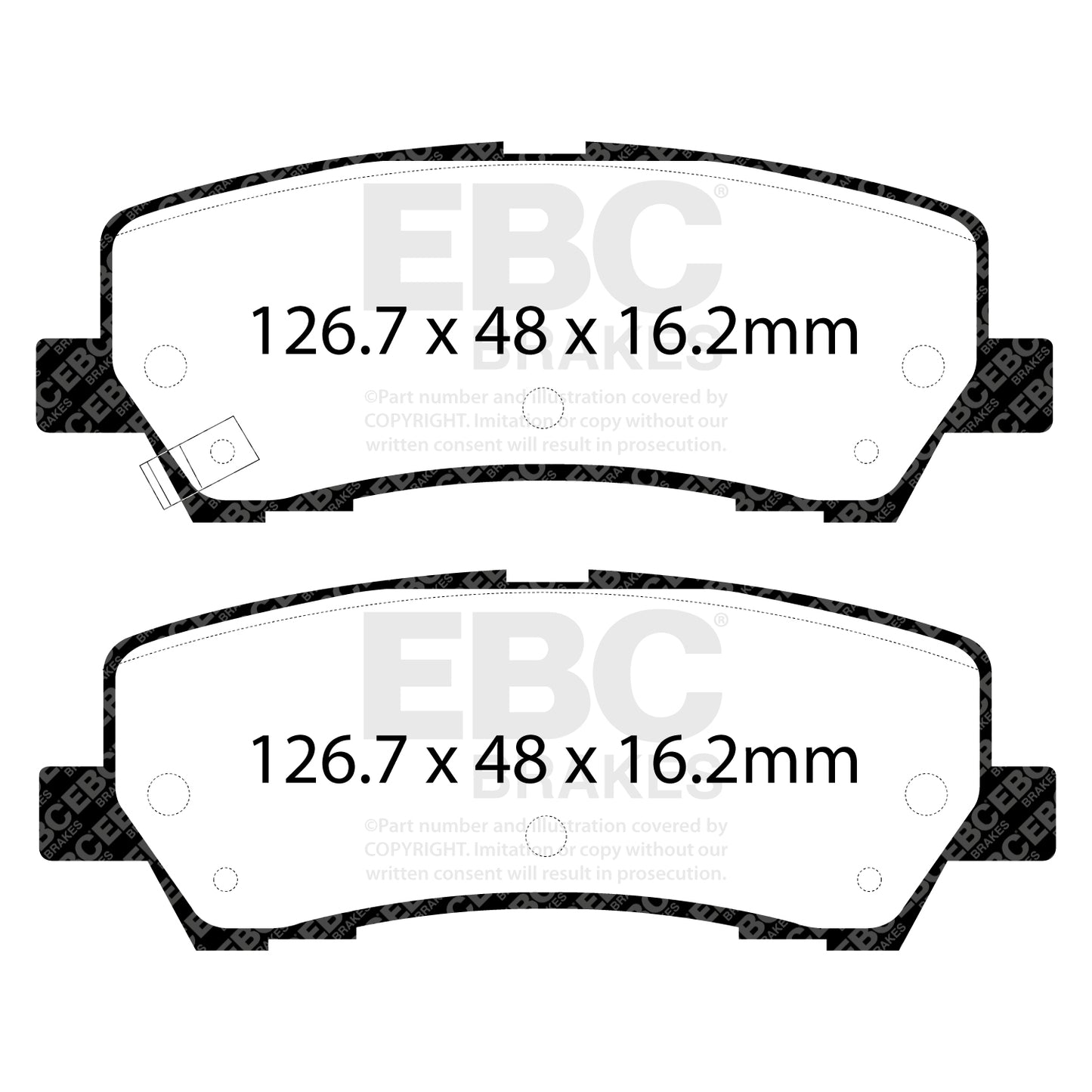 EBC Brakes Pad and Disc Kit (PD12KR272)