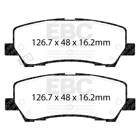 EBC Brakes Pad and Disc Kit (PD12KR272)