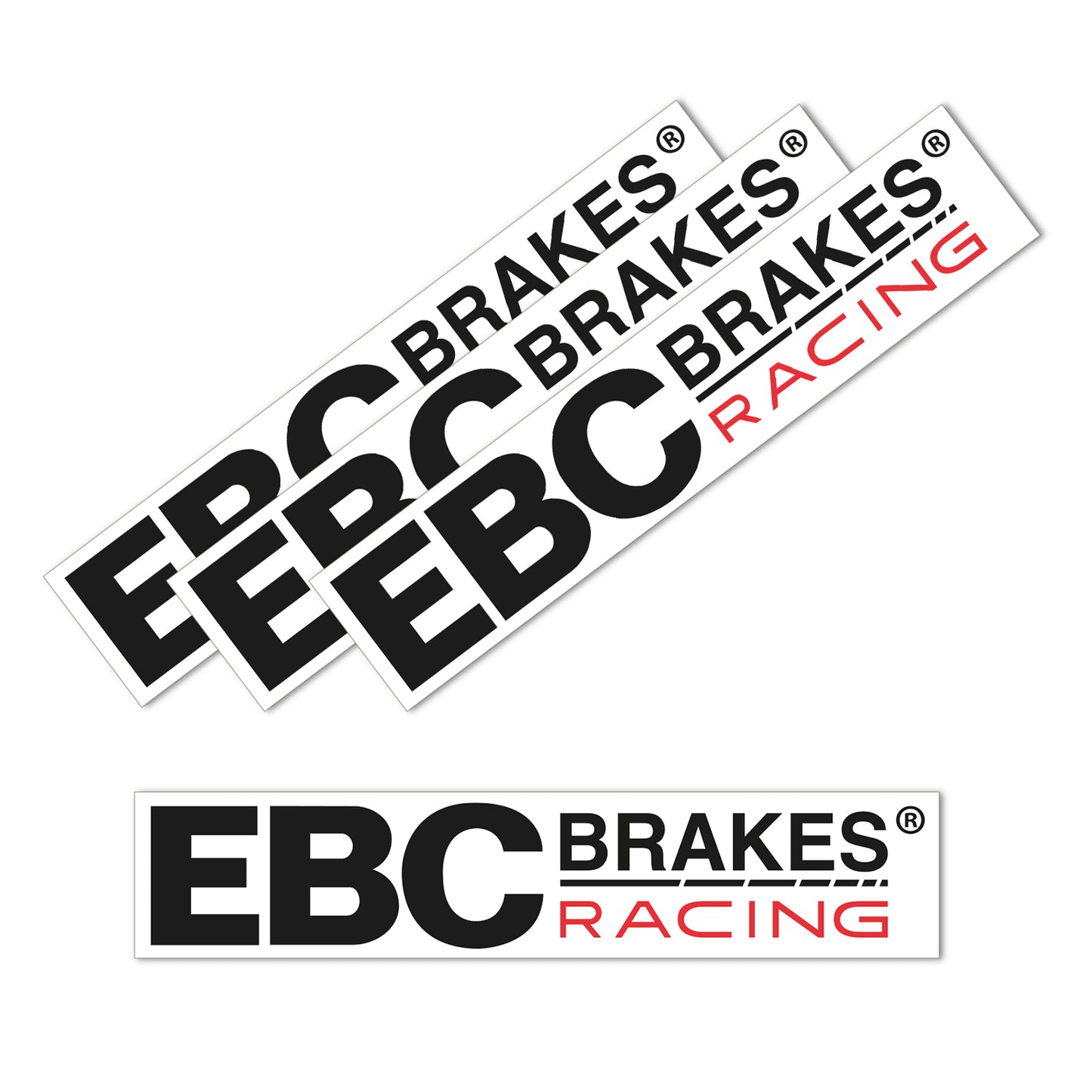 EBC Racing Sticker Packs