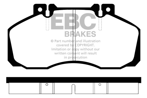 EBC Brakes Pad and Disc Kit (PDKF2482)