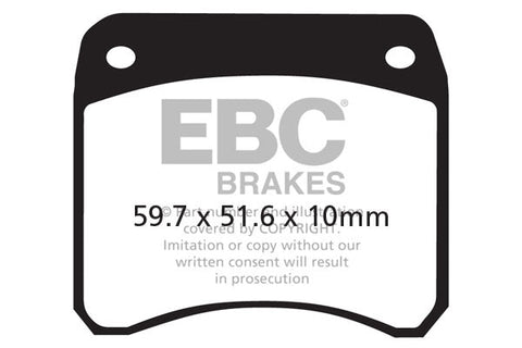 EBC - Race Use Only - Sintered GPFAX Compound Race Pad (GPFAX016HH)