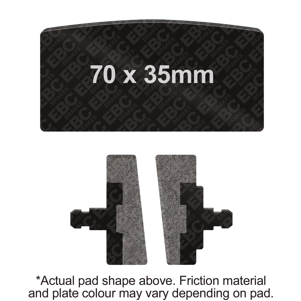 EBC - EBC Pad Set (FA022)