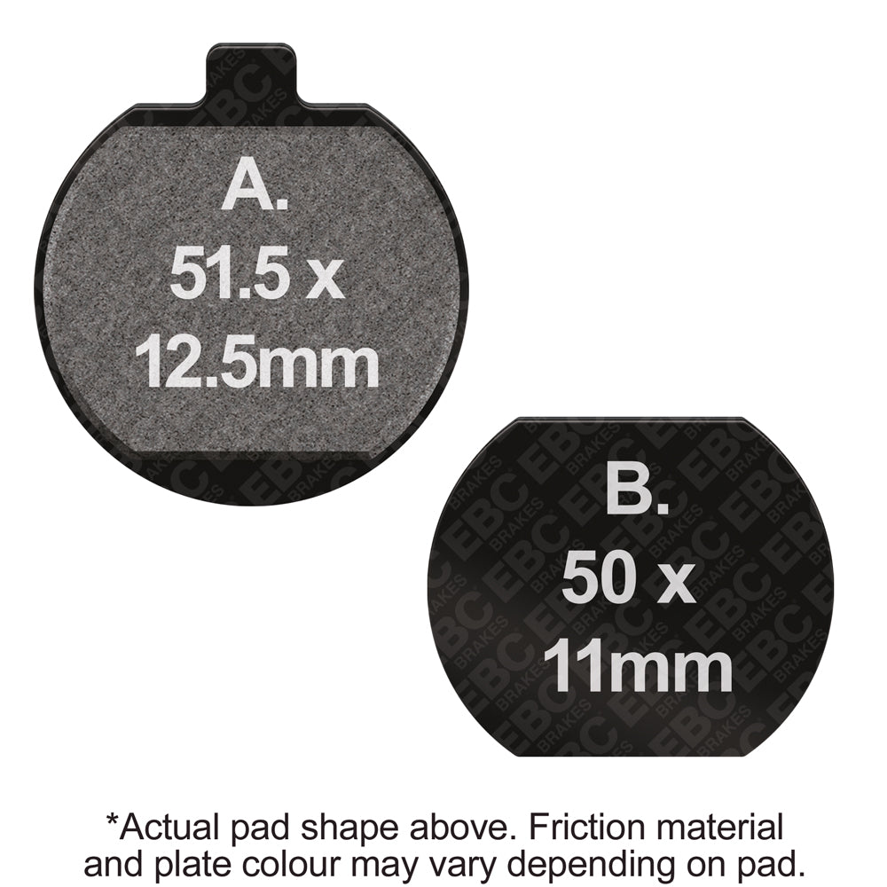 EBC - EBC Pad Set (FA033)