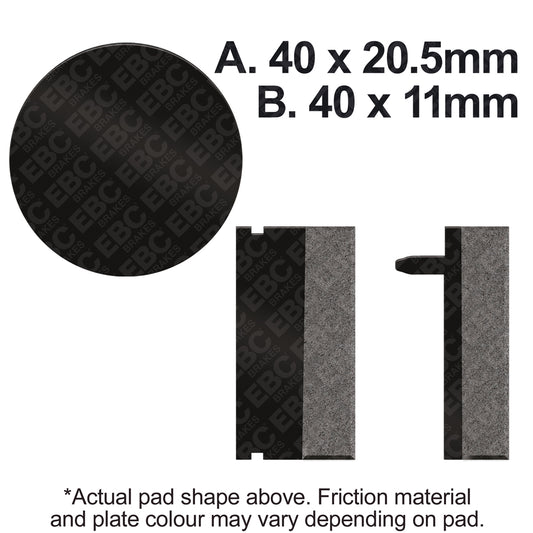 EBC - EBC Pad Set (FA040)