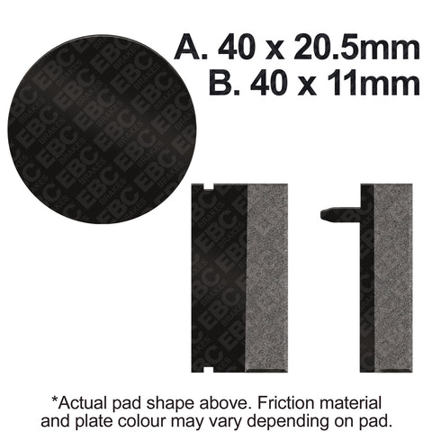 EBC - EBC Pad Set (FA040)