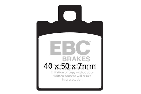 EBC - EBC Double-H Sintered Scooter Pad Set (SFA047HH)