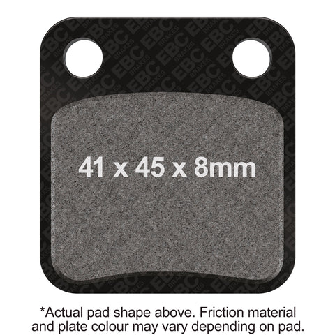 EBC - EBC Double-H Sintered Scooter Pad Set (SFA054HH)