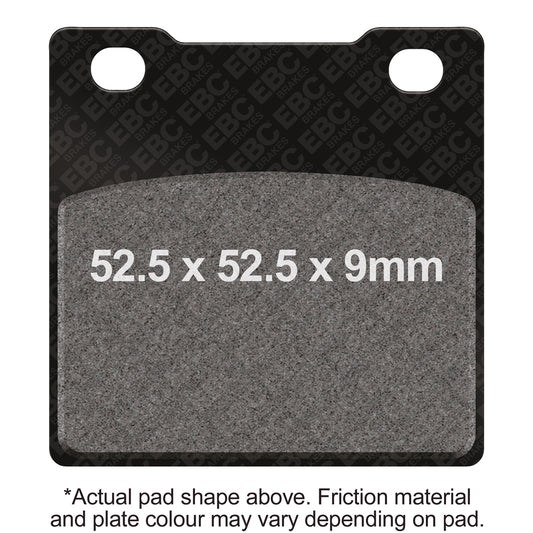 EBC - EBC Double-H Sintered Sportbike Pad Set (FA063HH)