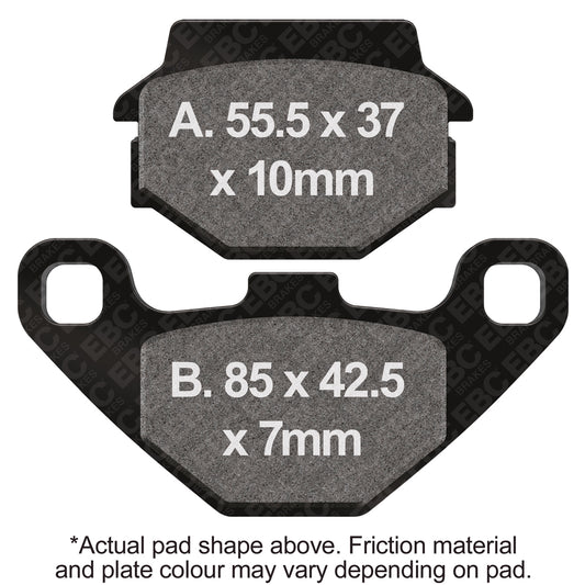 EBC - EBC Pad Set (FA067/3)
