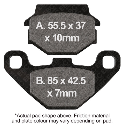 EBC - EBC Pad Set (FA067/3)
