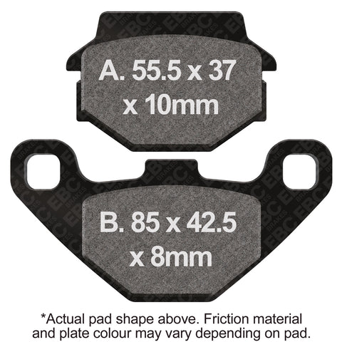 EBC - EBC Pad Set (FA067)