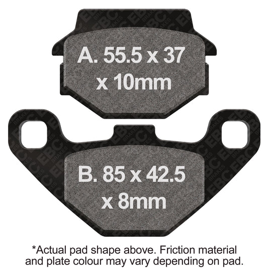EBC - EBC Pad Set (FA067TT)