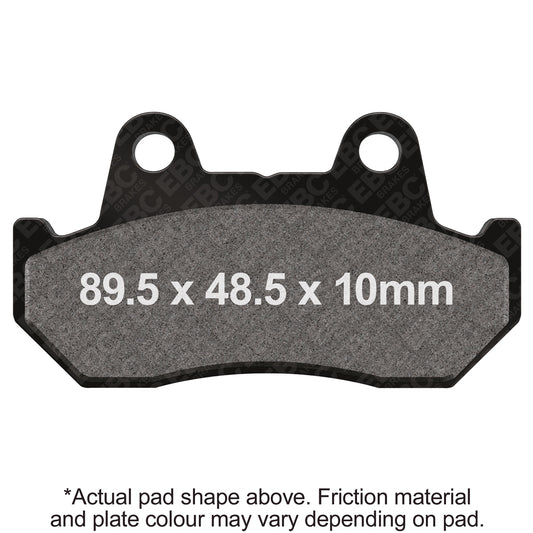EBC - EBC Double-H Sintered Sportbike Pad Set (FA069HH)