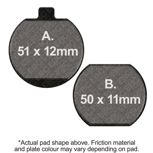 EBC - EBC Pad Set (FA073)