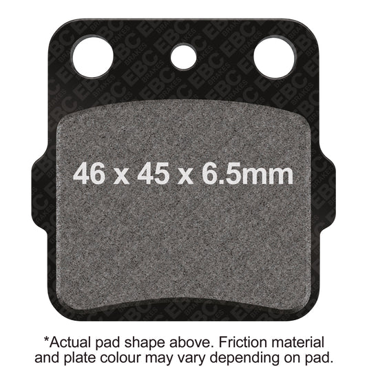 EBC - EBC MXS Formula MX Race Pad Set (MXS084)