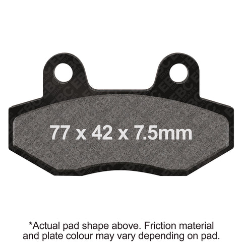EBC - EBC Double-H Sintered Scooter Pad Set (SFA086HH)