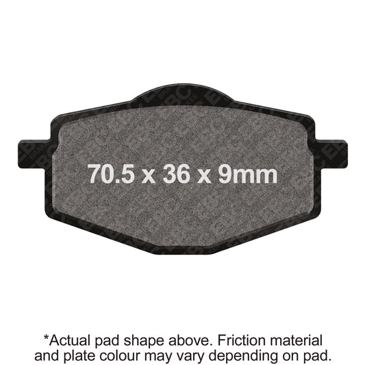 EBC - EBC Double-H Sintered Scooter Pad Set (SFA101HH)