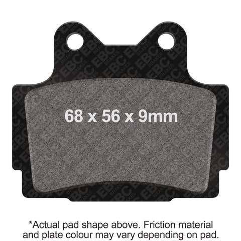 EBC - EBC Double-H Sintered Sportbike Pad Set (FA104HH)