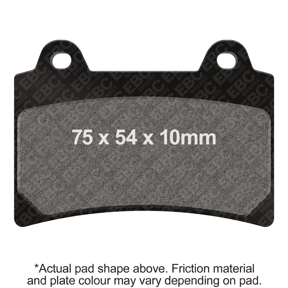 EBC - EBC Double-H Sintered Sportbike Pad Set (FA123HH)
