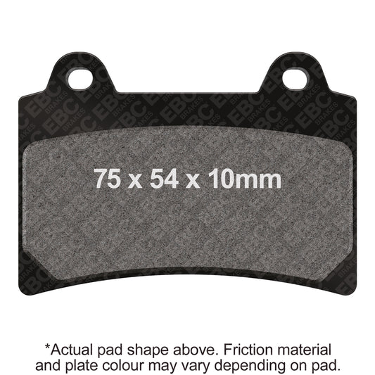 EBC - EBC Double-H Sintered Sportbike Pad Set (FA123HH)