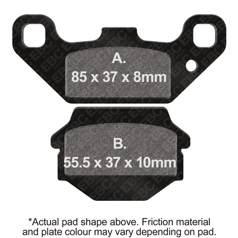 EBC - EBC Pad Set (FA128R)