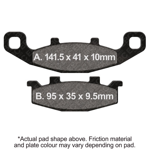 EBC - EBC Pad Set (FA129)
