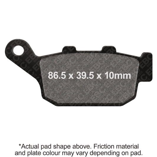 EBC - EBC Double-H Sintered Sportbike Pad Set (FA140HH)