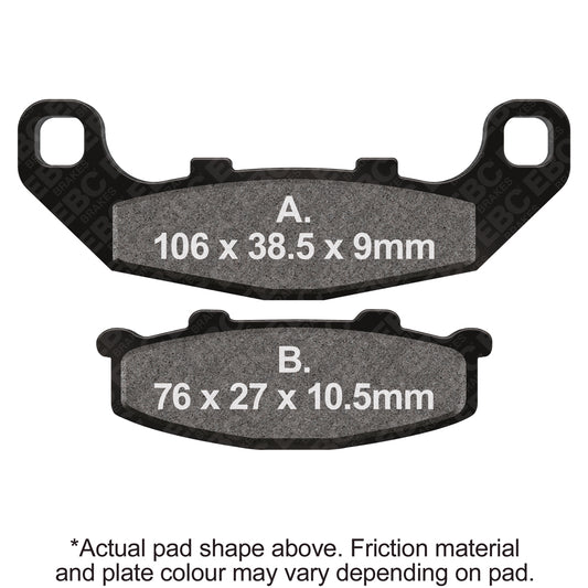 EBC - EBC Pad Set (FA141)