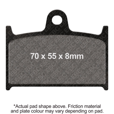 EBC - EBC Double-H Sintered Sportbike Pad Set (FA145HH)