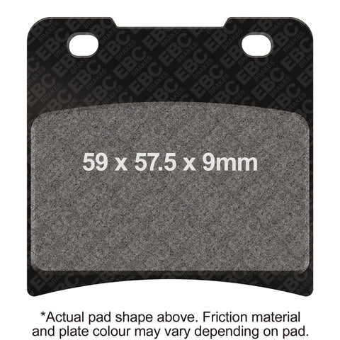 EBC - EBC Double-H Sintered Sportbike Pad Set (FA150HH)
