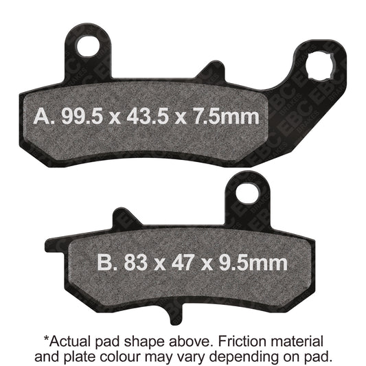 EBC - EBC Pad Set (FA157)