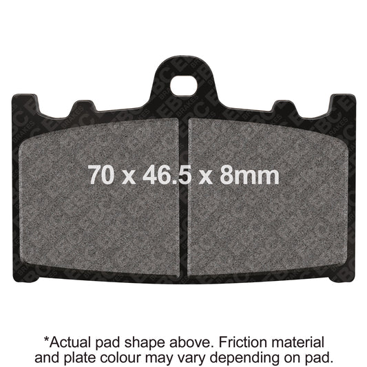 EBC - EBC Double-H Sintered Sportbike Pad Set (FA158HH)