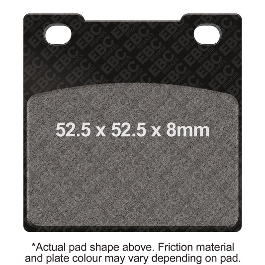 EBC - EBC Double-H Sintered Sportbike Pad Set (FA161HH)
