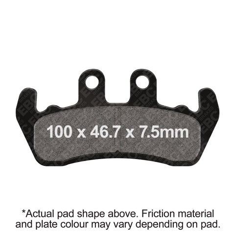 EBC - EBC Pad Set (FA166)