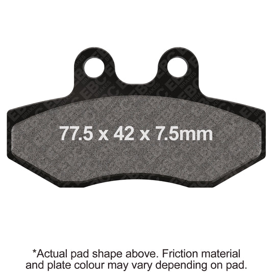 EBC - EBC Pad Set (FA167)