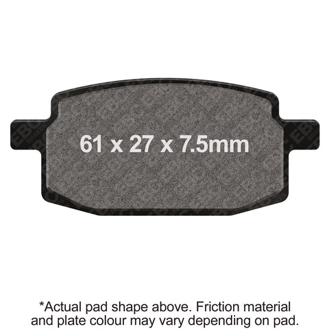 EBC - Carbon SCO Series Pads E391 (SFAC169)